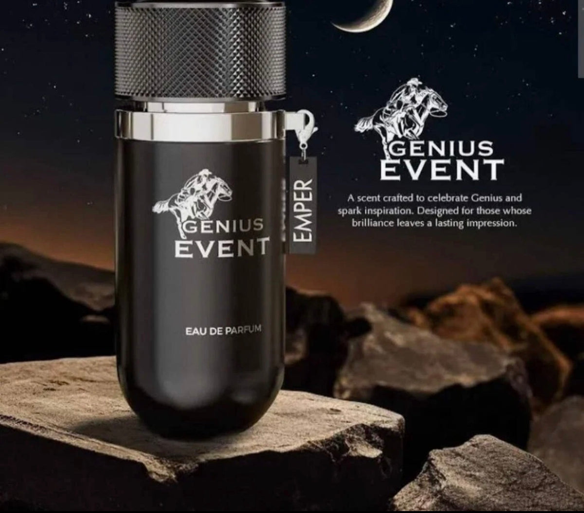 Genius Event Emper Eau de Parfum 3.4Floz 100ml