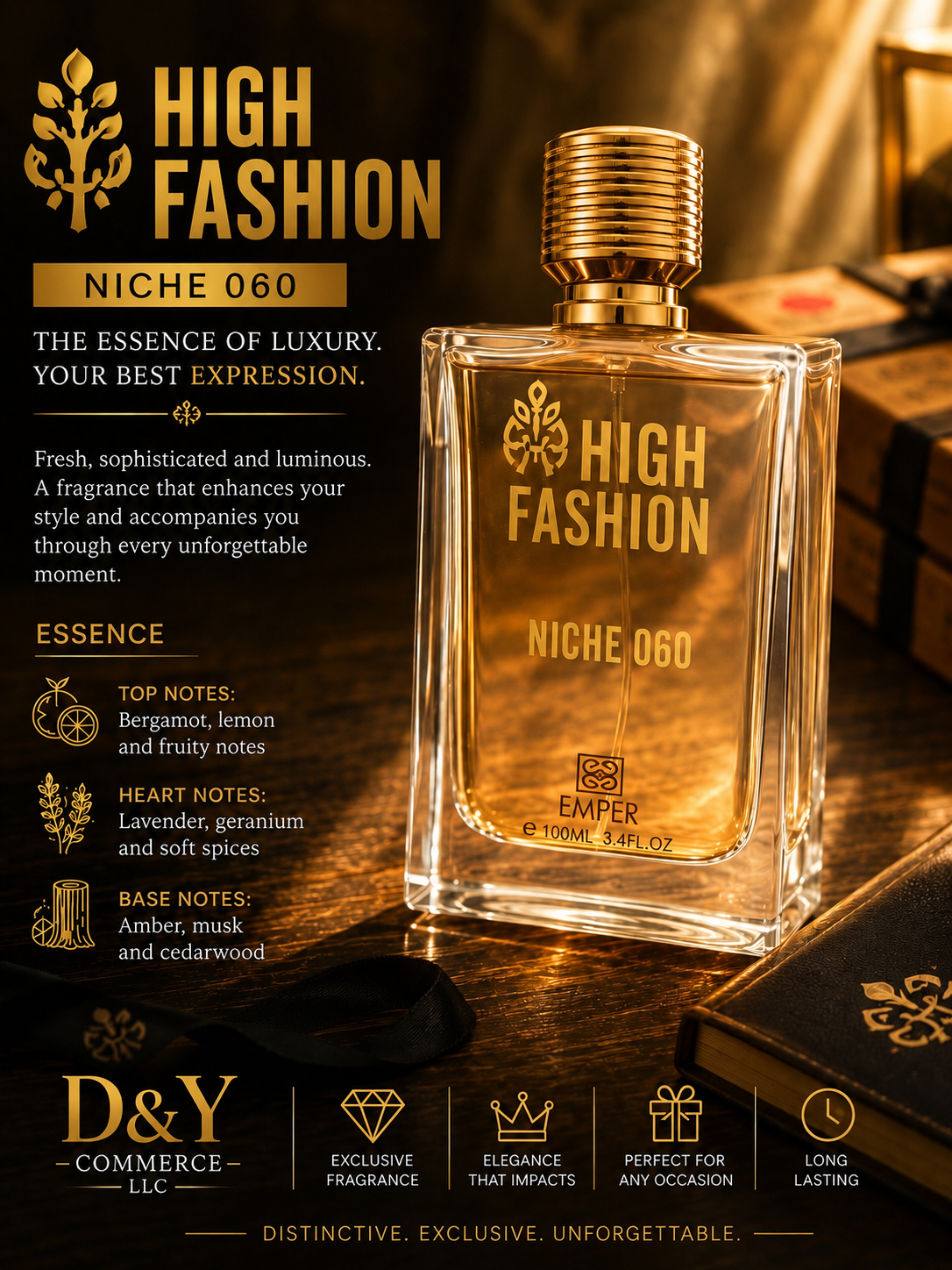 High Fashion Niche 060 de Emper 34.Floz 100ml