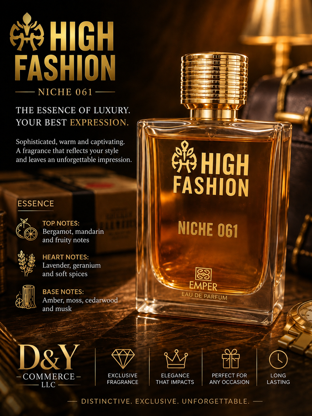 High Fashion Niche 061 de Emper 3.4Floz 100ml
