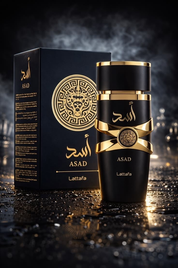 Lattafa Asad Eau De Parfum 3.4 Fl Oz