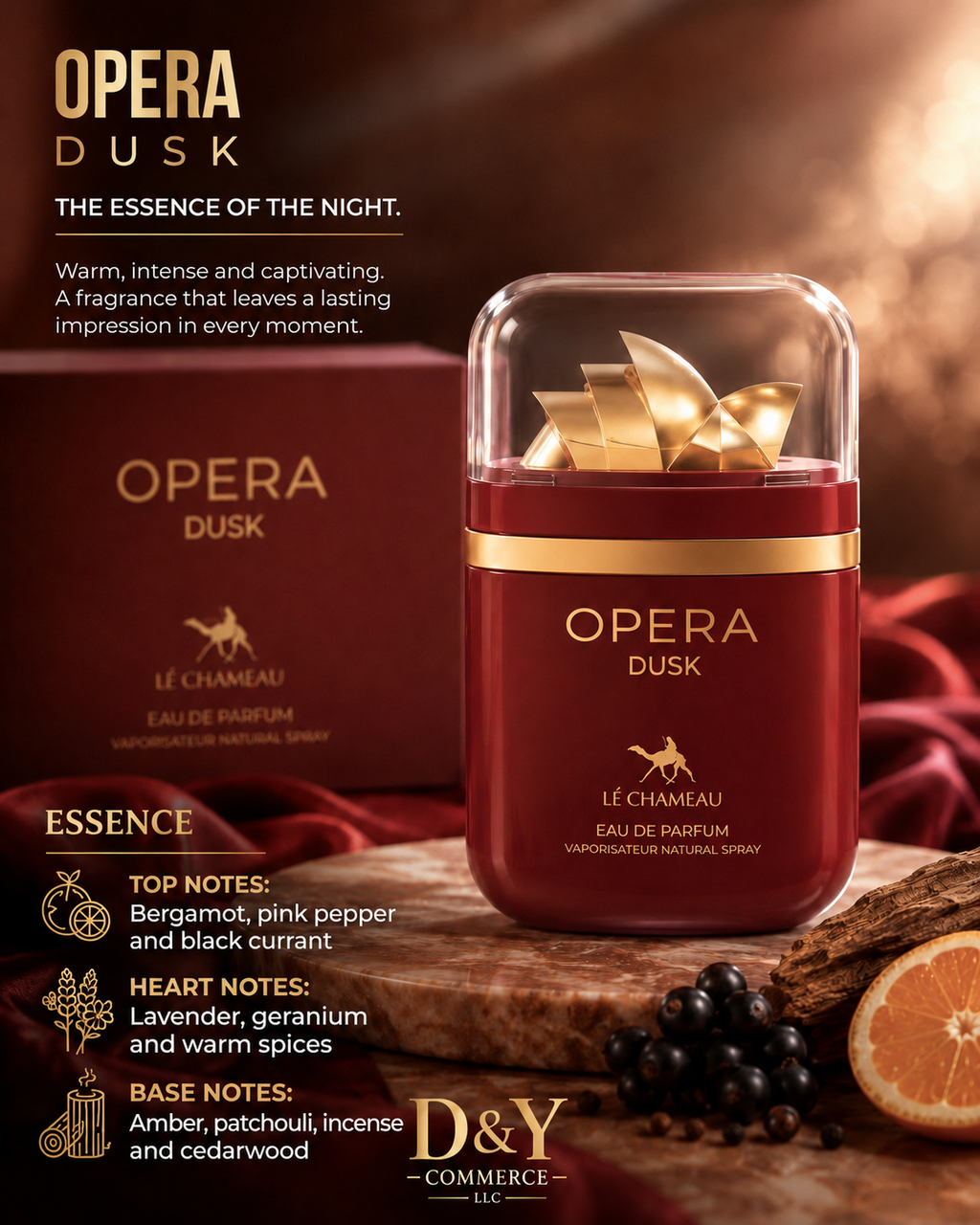 Opera Dusk Eau de Parfum 3.4Floz 100ml