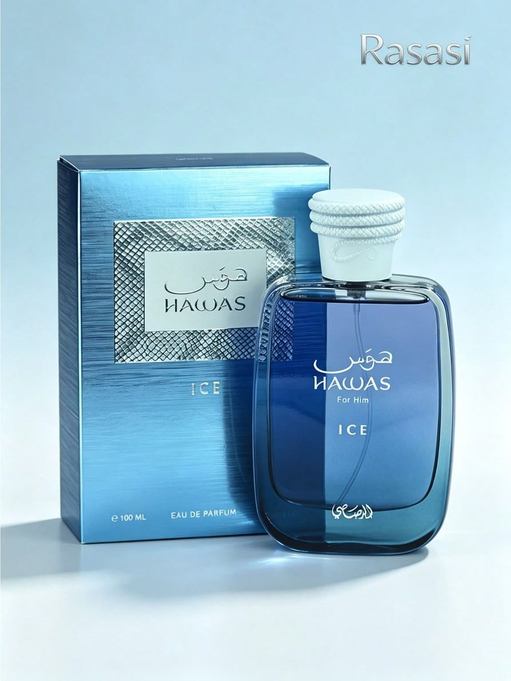 Rasasi Hawas Ice para hombre Eau de Parfum 3.4Floz 100 ml