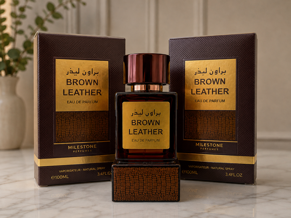 Eau de Parfum Cuero Marrón 3.4Floz 100 ml