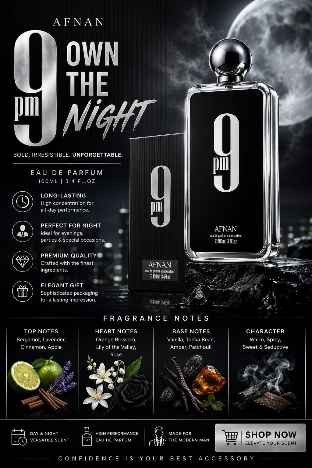 9pm Afnan Eau de Parfum