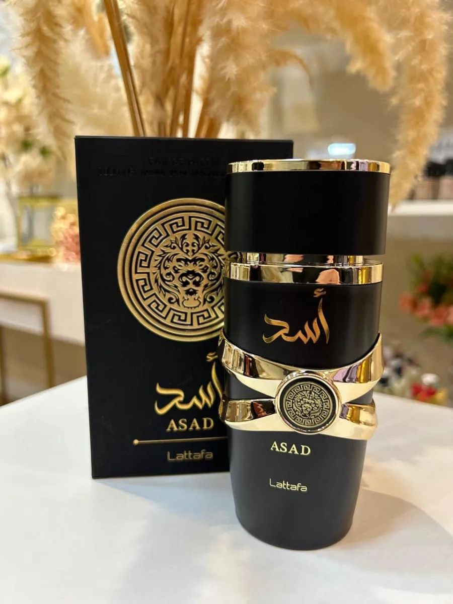 Lattafa Asad Eau De Parfum 3.4 Fl Oz